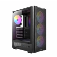 Antec VX310 ARGB Mid Tower ATX Black Gaming Desktop Case